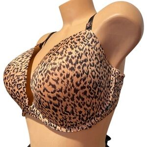 Victoria's Secret Very Sexy Bra Push-Up Cheetah Leopard Print 38DDD NWT